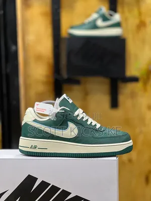 Airforce-1 Olive Green Sneakers