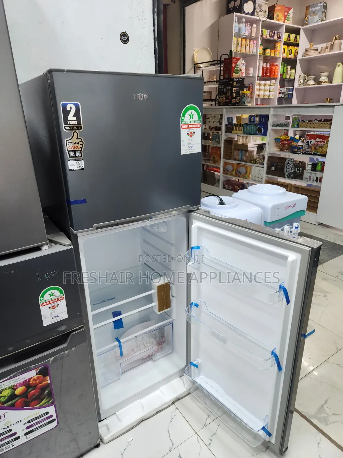 Silver Double Fridge New One