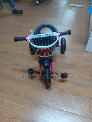 Kids Bike Tricycle Bicycle for Children 1-4 Years Pink