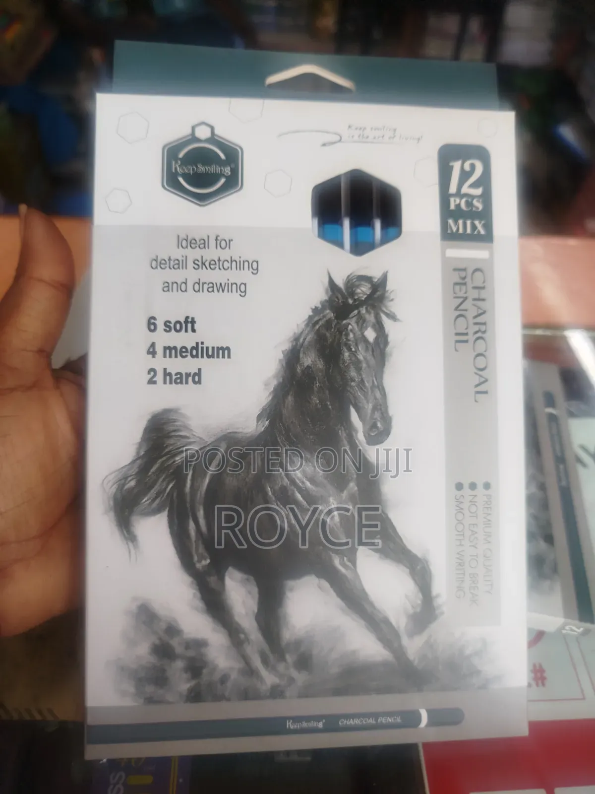 12pcs Charcoal Pencils