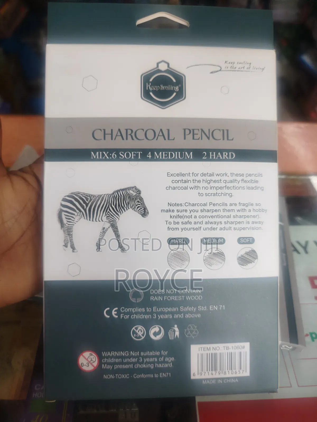 12pcs Charcoal Pencils