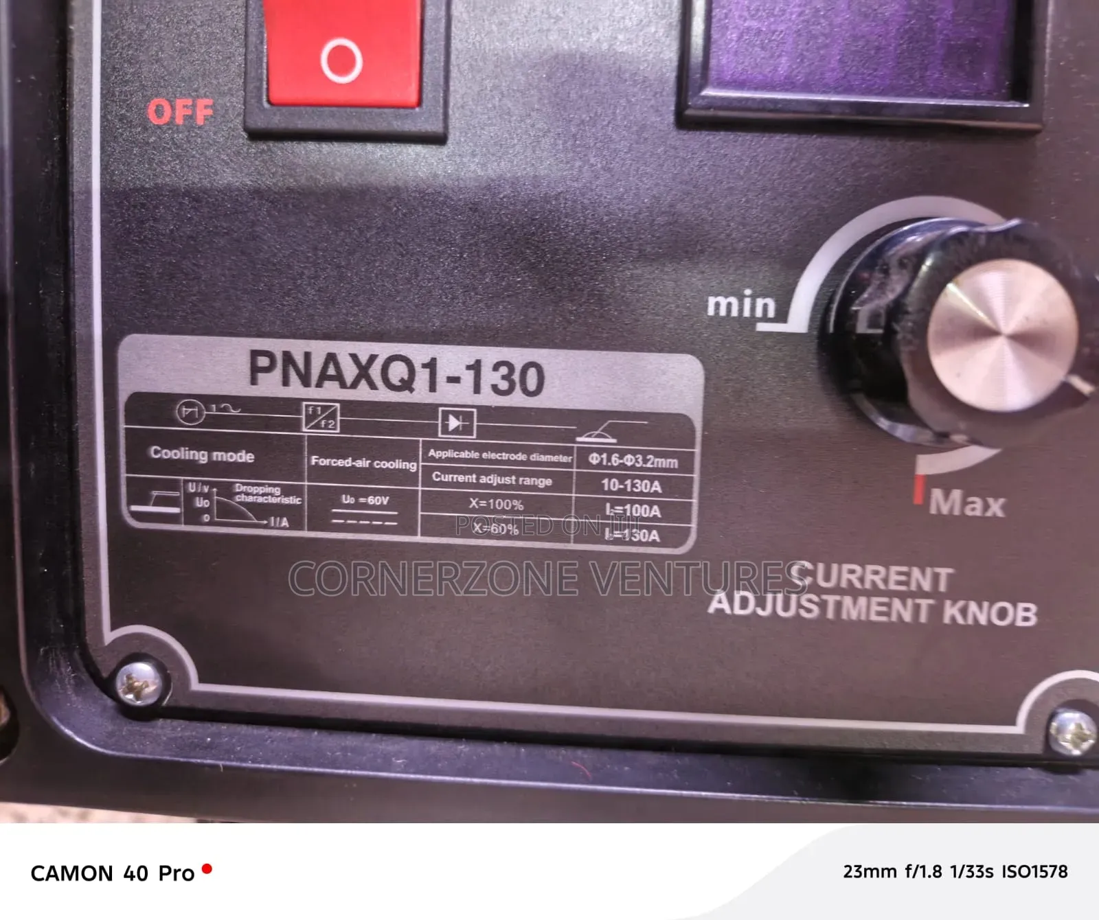 Pioneer Welding Generator/ 130a Welding Generator