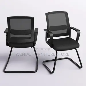Office Chairs; Mesh Office Chairs Featuring Sled Base