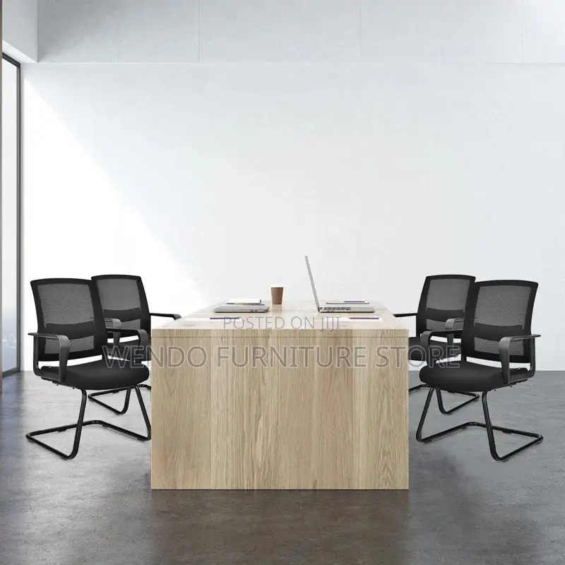 Office Chairs; Mesh Office Chairs Featuring Sled Base