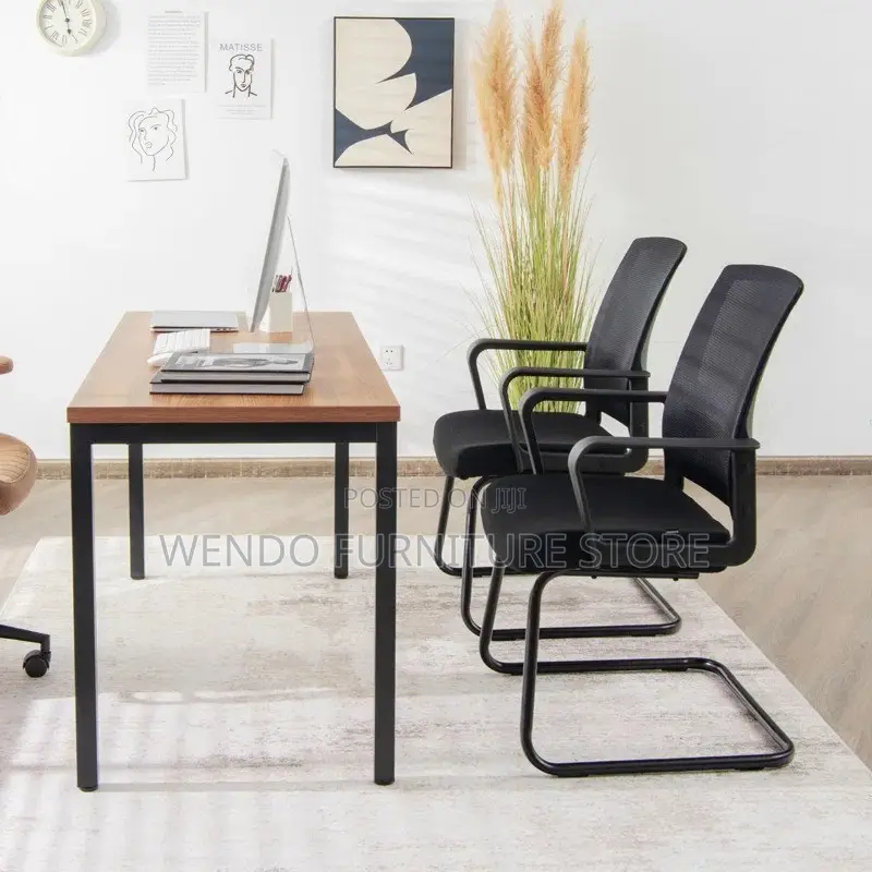 Office Chairs; Mesh Office Chairs Featuring Sled Base
