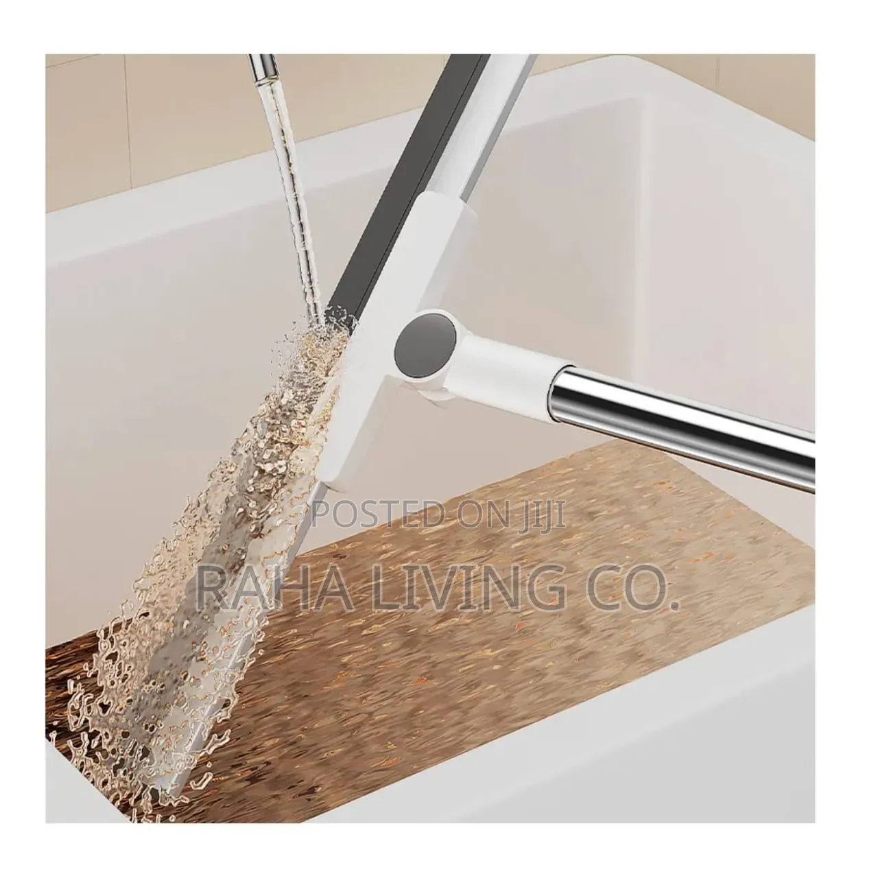 Telescopic Long Handle Window Floor Squeegee Cleaner