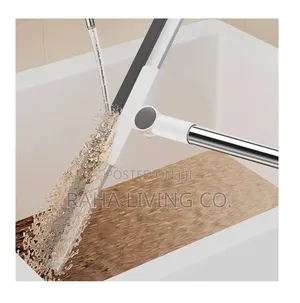 Telescopic Long Handle Window Floor Squeegee Cleaner