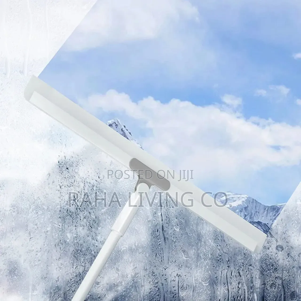 Telescopic Long Handle Window Floor Squeegee Cleaner