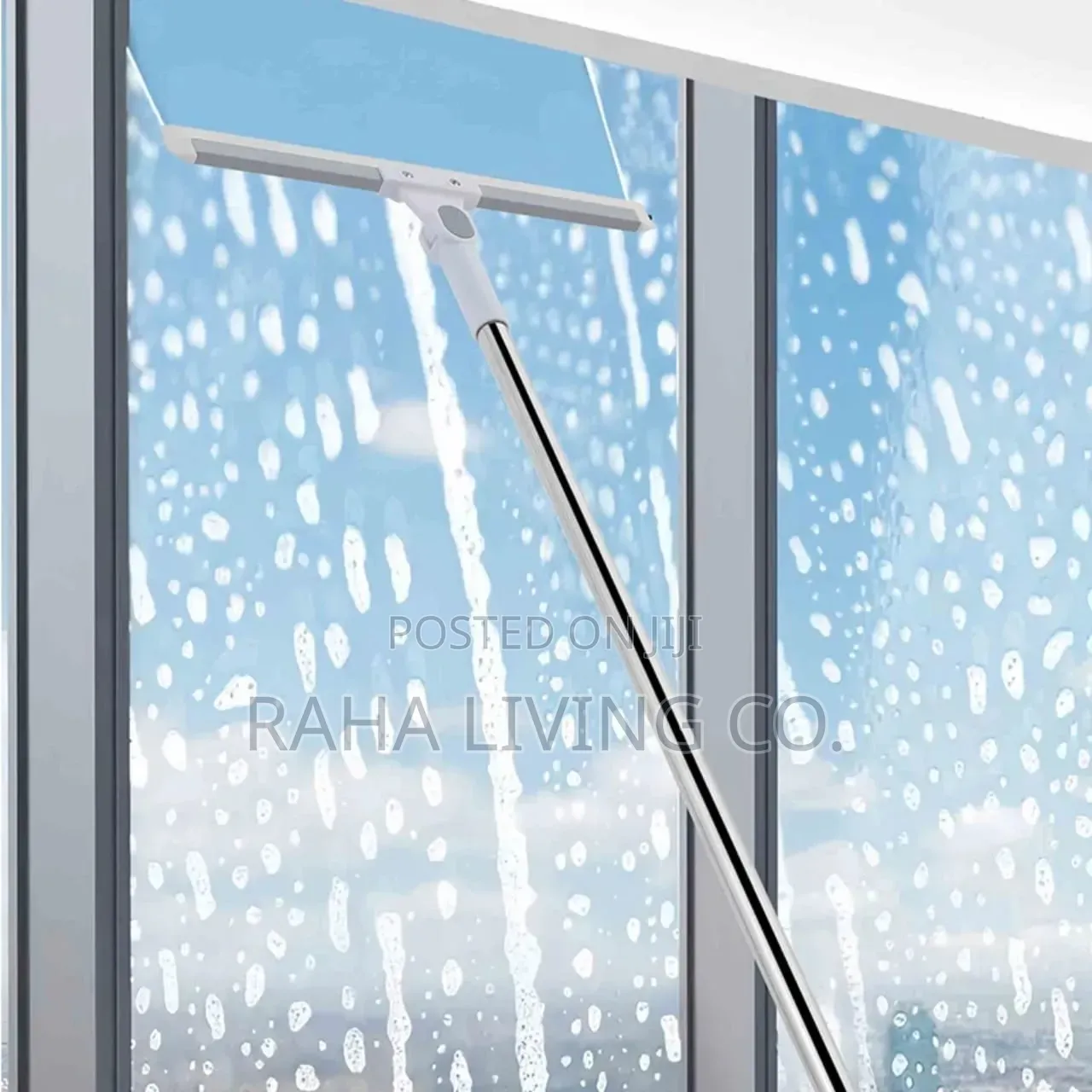 Telescopic Long Handle Window Floor Squeegee Cleaner