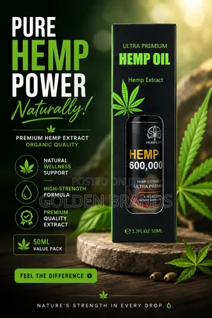 Ultra Premium Hemp Oil 50ml–Nature's Wellness Companion
