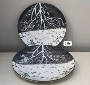 10.5 Inches Tree Plates