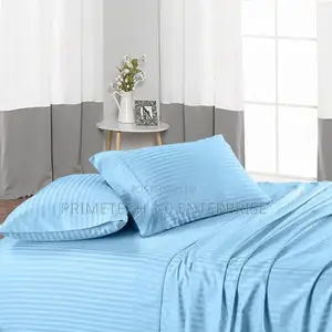Cotton Stripped Bedsheet 6by6