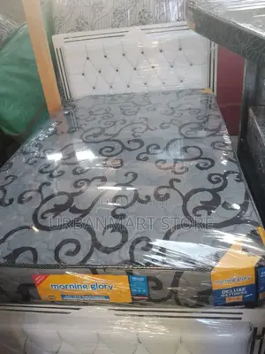 Morning Glory Foam Mattress 4x6 Quilted 8 Inches, Deluxe Quality
