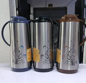 Floral Steel Vacuum Flask