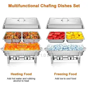 11 Litres Stainless Steel Chaffing Dishes