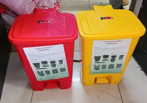 30ltrs Dust Bins -Plastic With Foot Pedal