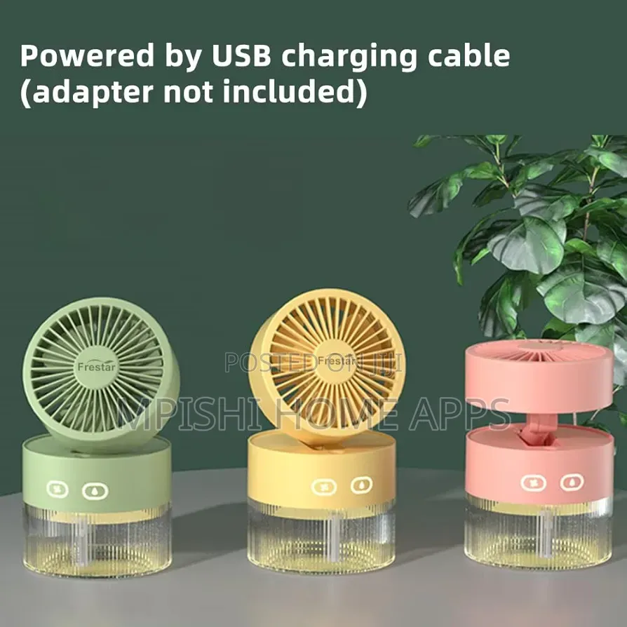 350ml Portable Fan With Humidifier