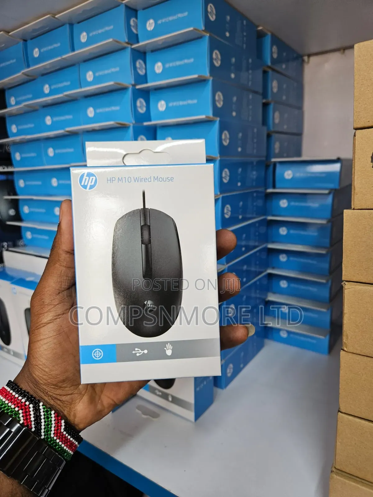 Brand New Hp Wired Mouse