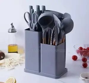 Grey Silicone Spoons