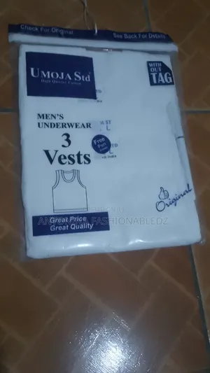 3pcs Vest Pure Cotton