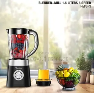 Ramtons 2 In1 1.5l Blender With Chopper