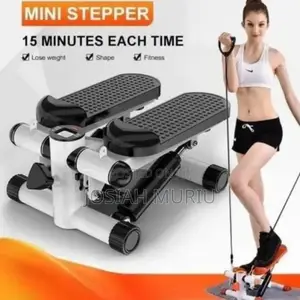 Mini Stepper With Resistance Bands