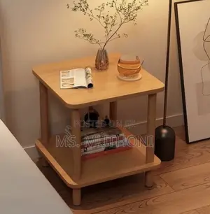 Diy Wooden 2-Tier End Table