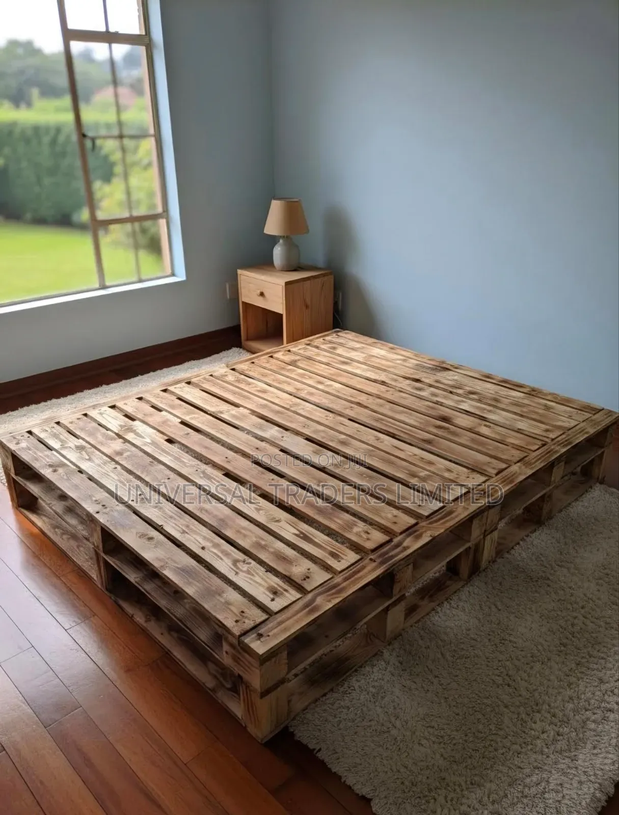 Back Friendly Pallet Bed in 5*6 Size