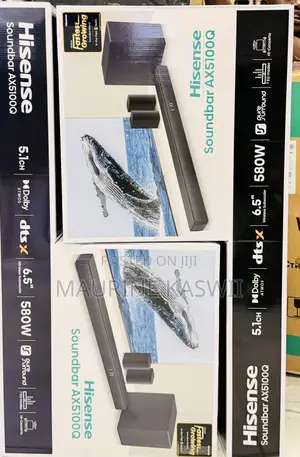 Hisense Ax5100q 580w Sound System Sound Bar 5.1ch
