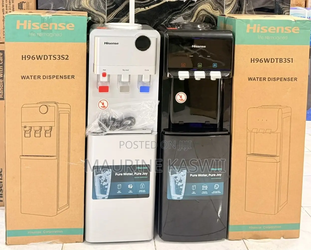 Hisense Hot,Cold Normal Black Dispenser