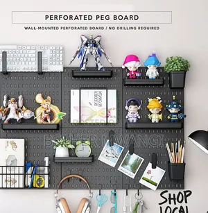 Perforated Peg Board Wall Mount Kit