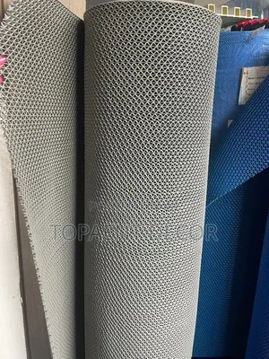 Grey and Blue,No Tripping , Perforated PVC Antislip Mats