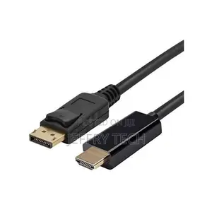 Cable Hdmi to Displayport Adapter Dp Male to Hdmi Male1,8m