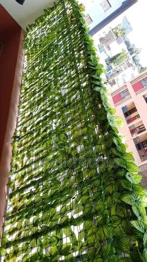 Beautiful Watermelon Shade Balcony Privacy Fence Artificial Flowers