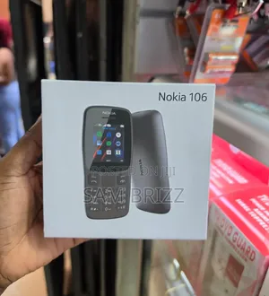 New Nokia 106 Black