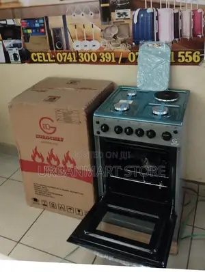 Eurochef 3+1 Stand Cooker With Electric Oven Free Board