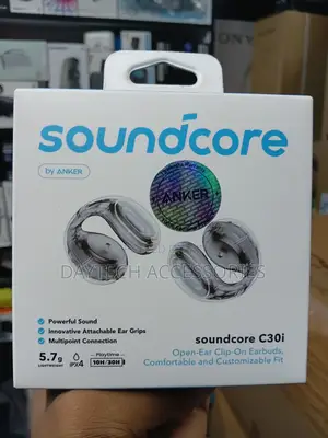 These Are Anker Soundcore C30i Open-Ear Clip-on Earbuds - Grey
