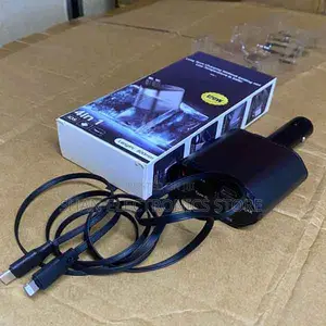 2 Port Type 4in1 Usb 120w Retractable Car Charger Fast Car Charger