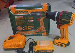 Jadever 20v Brushless Cordless Impact Drill 52n With Battery Charger