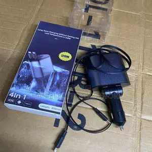 Retractable Cables Dual Ports Type C Gadgetbite Car Charger 120 W