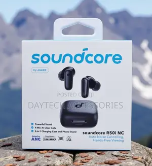 Anker R50i Nc Noise Cancelling Earbuds and Smart Noise Cancelling.