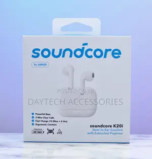 These Are the Soundcore K20i Semi-in-Ear Earbuds by Anker