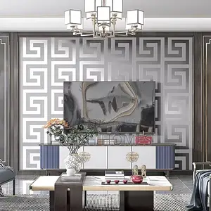 Decor Drape Silver Wallpapers