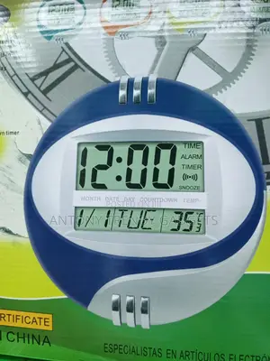 Kadio 3885n Jumbo Display Digital Clock Calendar Alarm