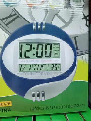 Kadio 3885n Multifunction LCD Desk and Wall Clock