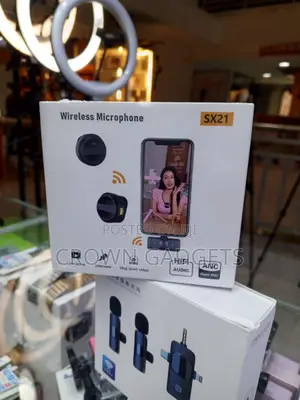 Sx21 Clip-on Wireless Mic for Interviews Recording and Videos
