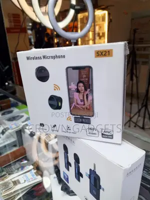 Sx21 Wireless Lapel Microphone for Youtube Tiktok and Podcasts
