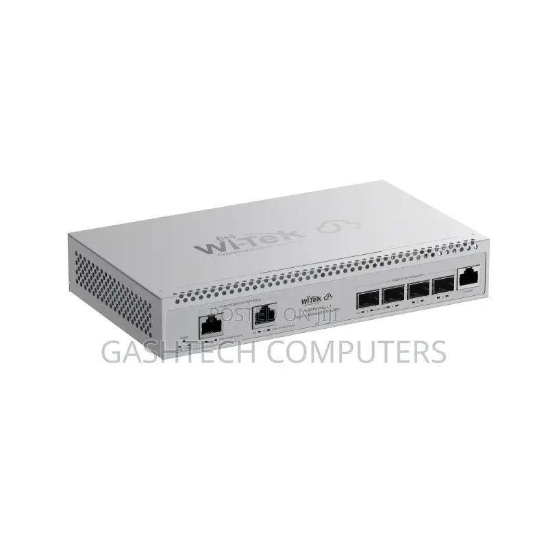 Wi-Cms6006f-L3 Is a 6-Port Enterprise Layer 3 Cloud-Managed Switch