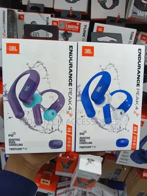 JBL Endurance Peak 4 True Wireless in-Ear Sport Headphones (Black)