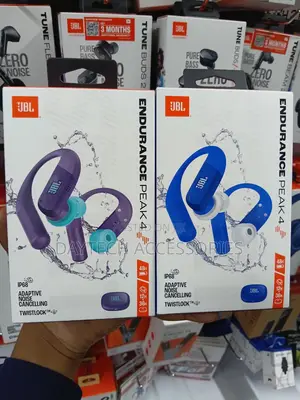 These Are JBL Endurance Peak 4 True Wireless Headphones.